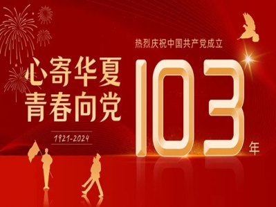百年風華，黨旗飄揚